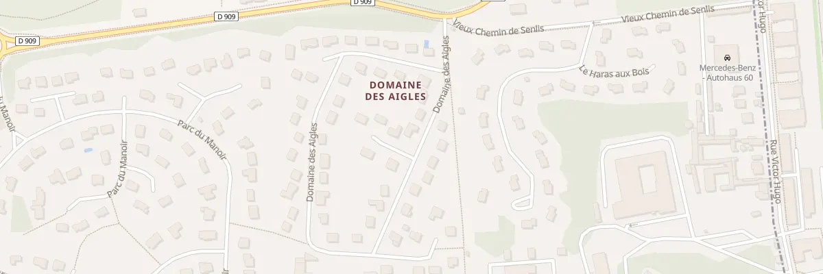 Plan du 46 Av du Domaine des Aigles à Gouvieux