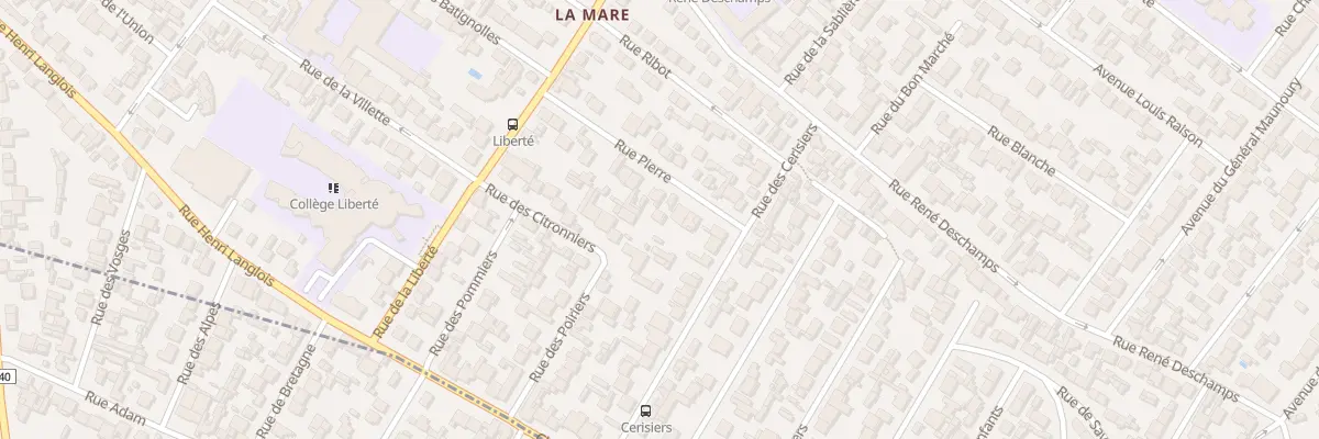 Plan du 24B Rue Pierre à Drancy