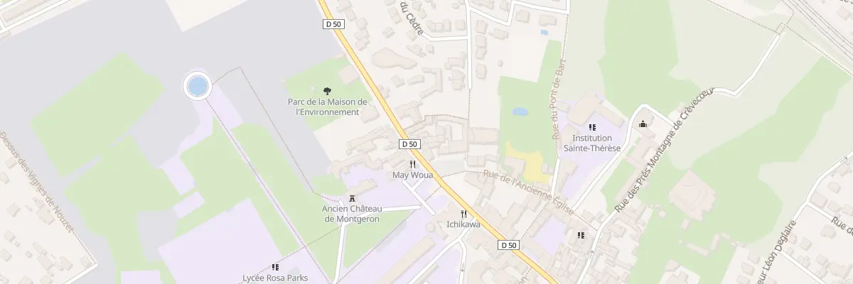 Plan du 17 Av de la République à Montgeron