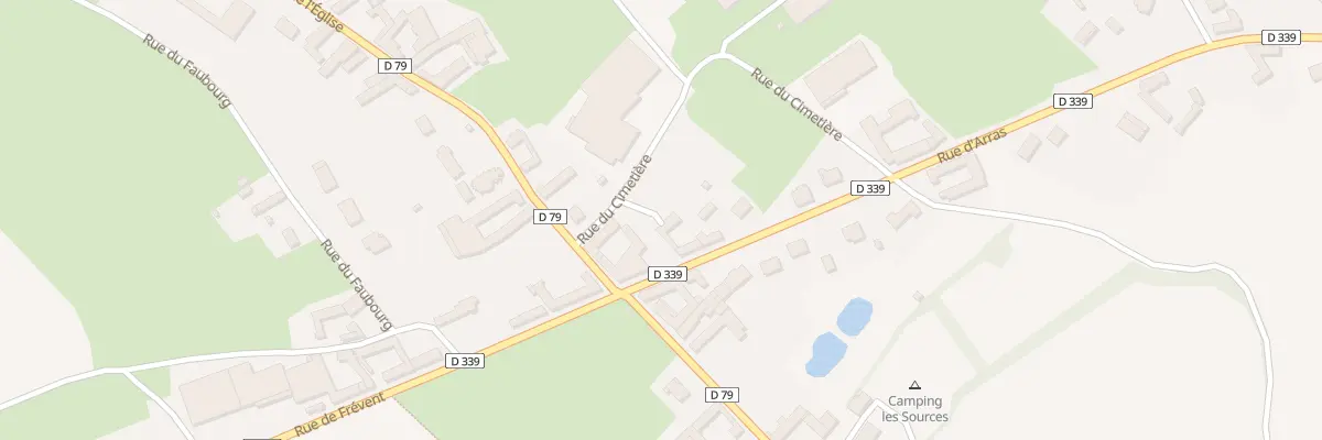 Plan du 2 Rue d’Arras à Liencourt