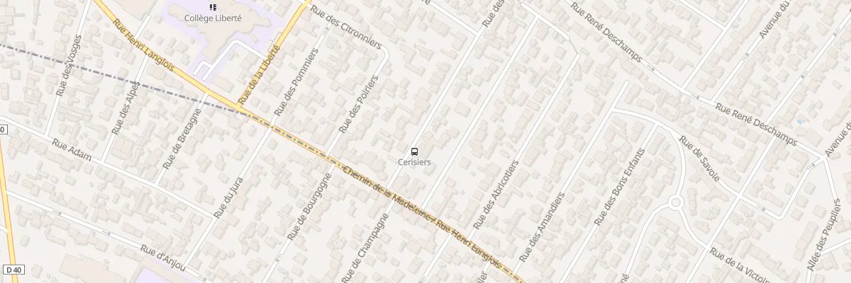 Plan du 37 Rue Des Cerisiers à Drancy