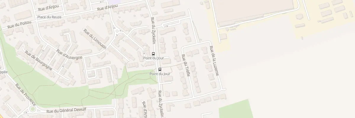 Plan du 12 Rue du Trèfle à Hoymille