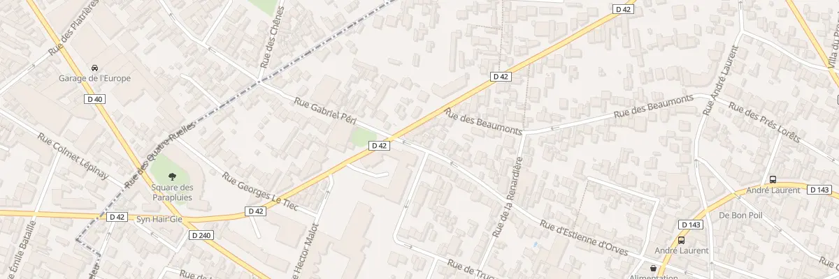 Plan du 62 Rue d’Estienne d’Orves à Fontenay-sous-Bois