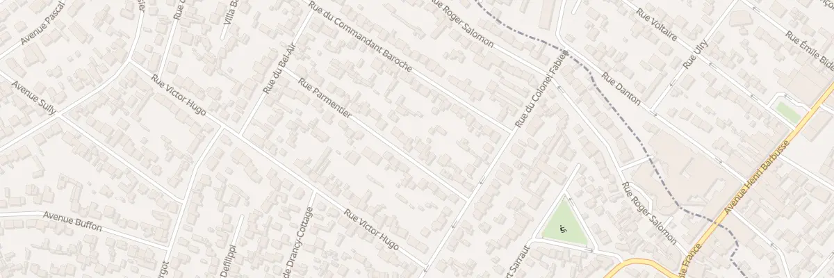 Plan du 18 Rue Parmentier à Drancy