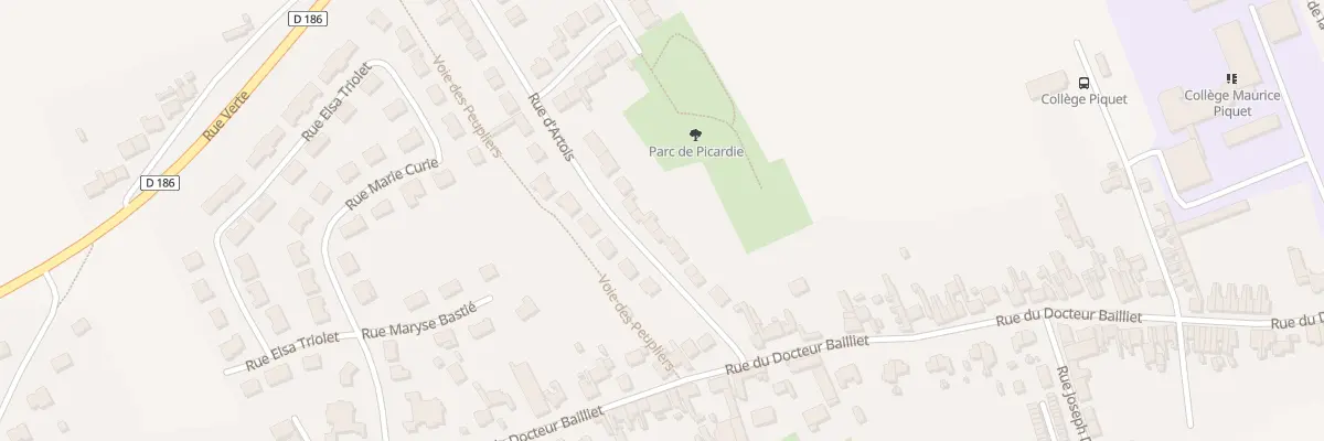 Plan du 24 Rue d’Artois à Isbergues