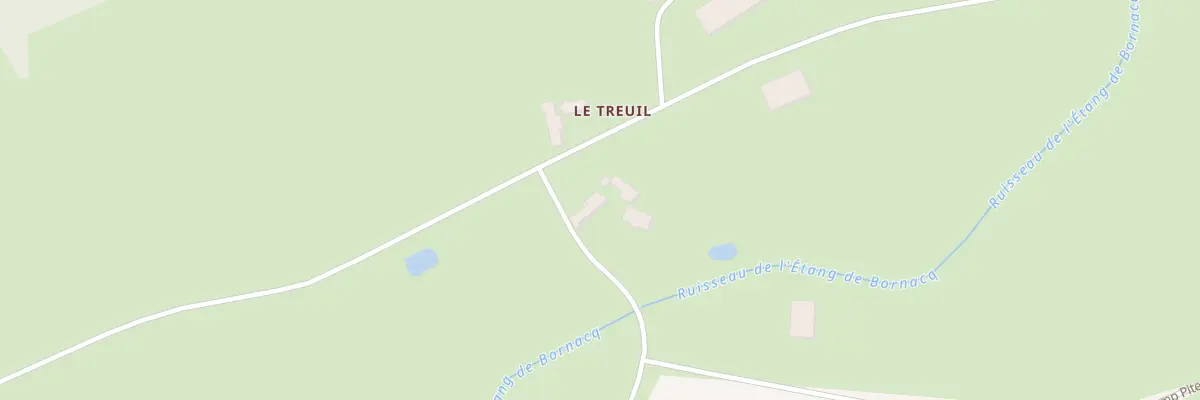 Plan du 2 Le Treuil à Faverdines