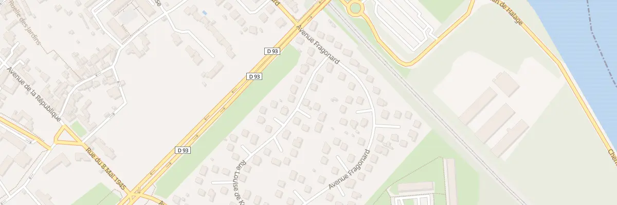 Plan du 7 Rue Louise de Keroual à Évry-Courcouronnes
