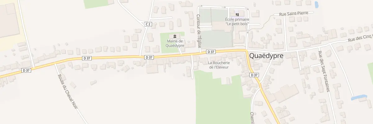 Plan du 24 Rte de Socx à Quaëdypre