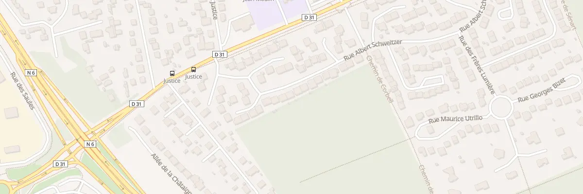 Plan du 14 Rue Albert Schweitzer à Montgeron