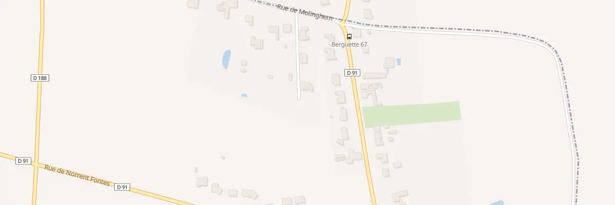 Plan du 5 Rue de Molinghem à Ham-en-Artois