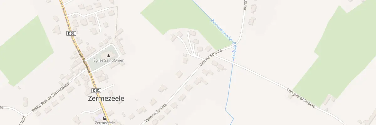 Plan du 288 Rue Verone Straete à Zermezeele