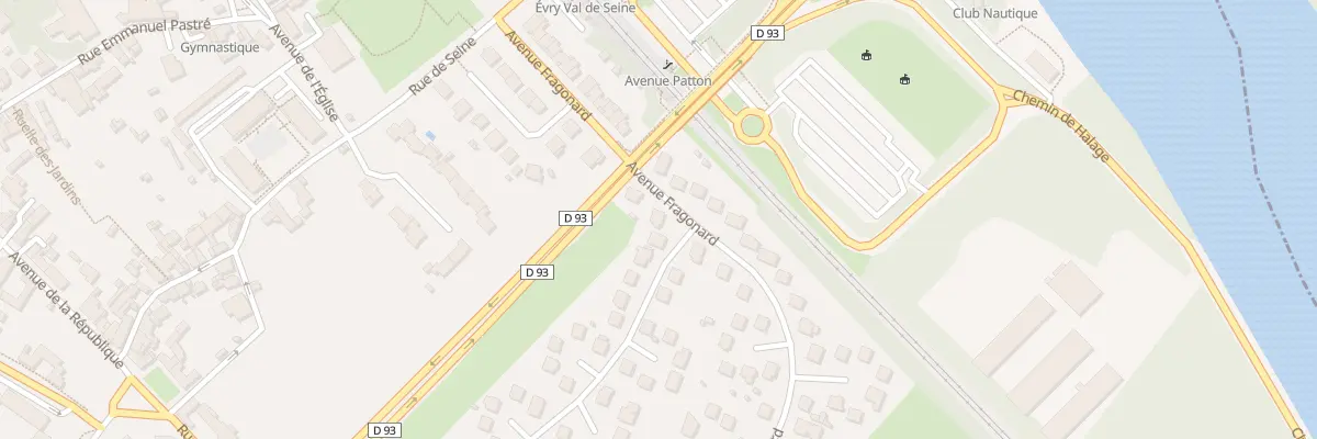 Plan du 2 Rue Louise de Keroual à Évry-Courcouronnes