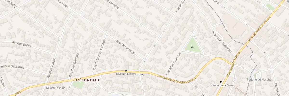 Plan du 13 Rue du Col Fabien à Drancy