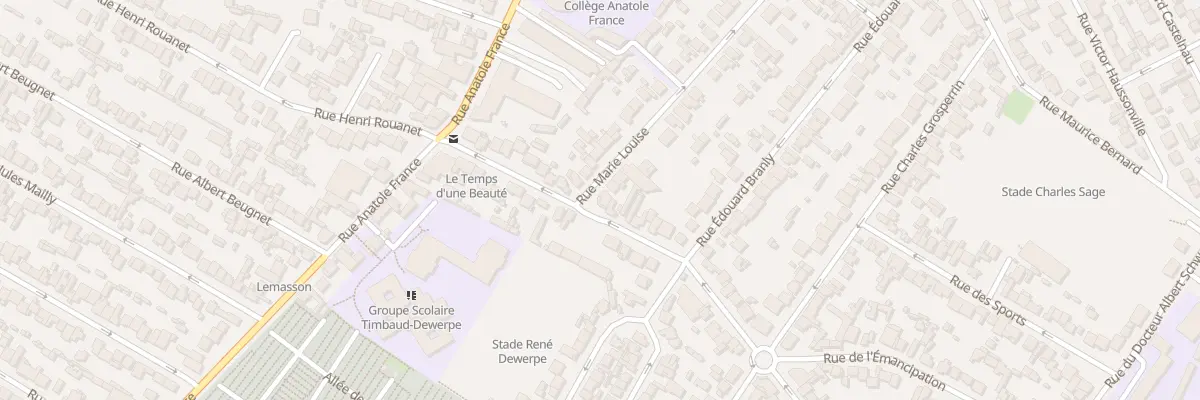 Plan du 27 Rue Ambroise Croizat à Drancy
