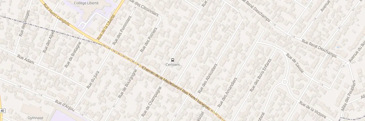 Plan du 38 Rue Des Pruniers à Drancy