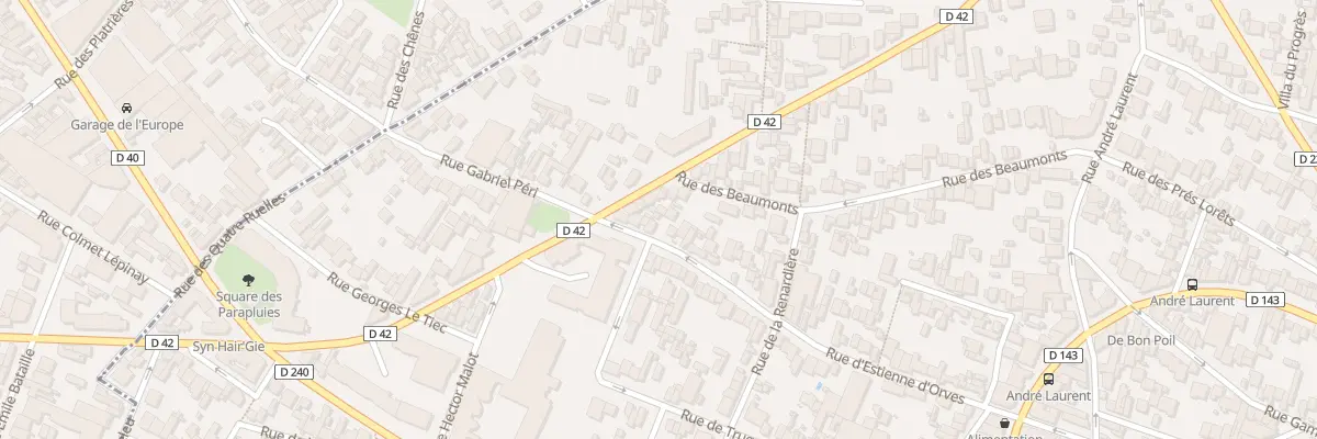 Plan du 58 Rue d’Estienne d’Orves à Fontenay-sous-Bois