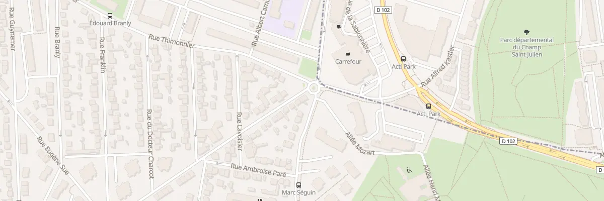 Plan du 48 Rue Jean-jacques Rousseau à Villeneuve-Saint-Georges