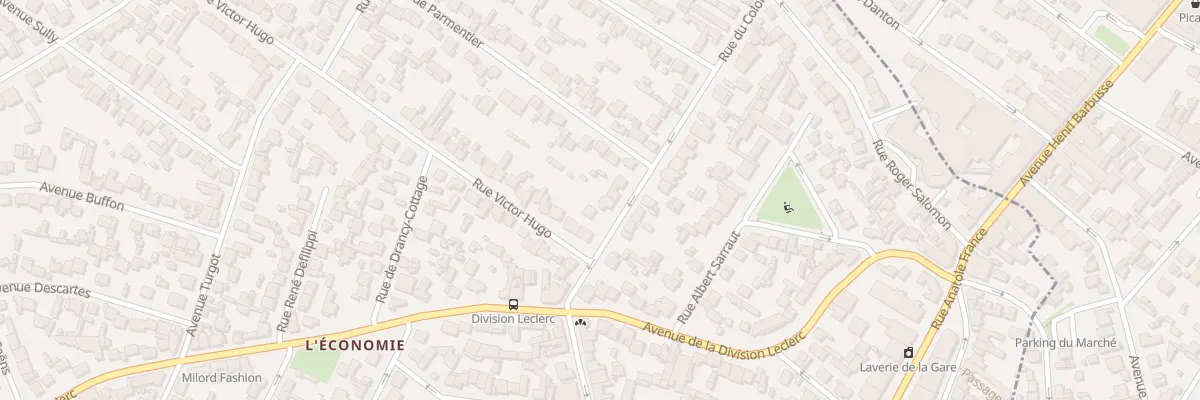Plan du 15 Rue du Col Fabien à Drancy