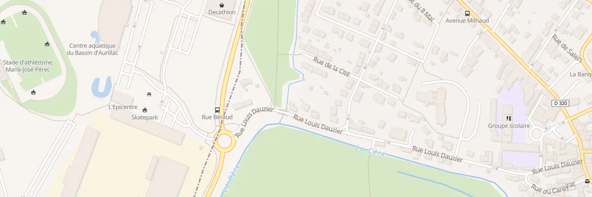 Plan du 47 Rue Louis Dauzier à Arpajon-sur-Cère