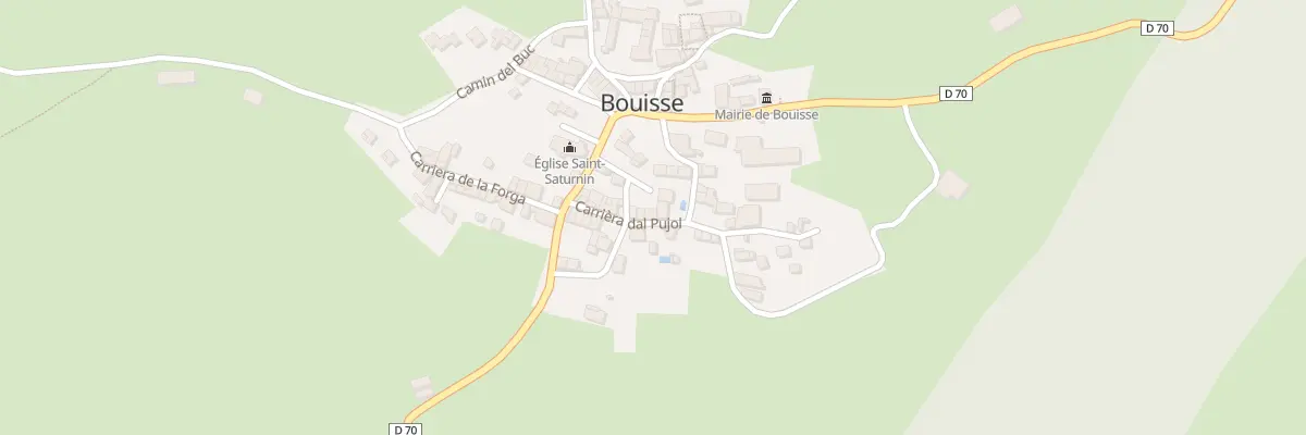 Plan du 7 Cae Del Pujol à Bouisse
