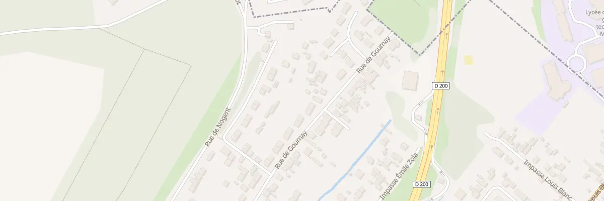 Plan du 59 Rue de Gournay à Montataire