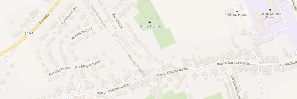 Plan du 30 Rue d’Artois à Isbergues