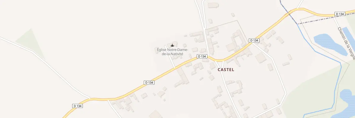 Plan du 2 Rle de l’Eglise à Moreuil