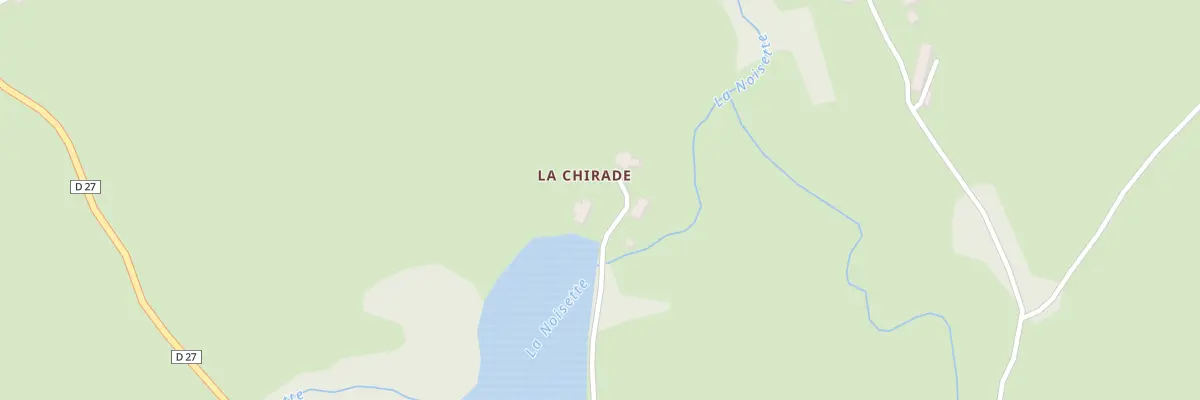 Plan du 1 La Chirade au Compas