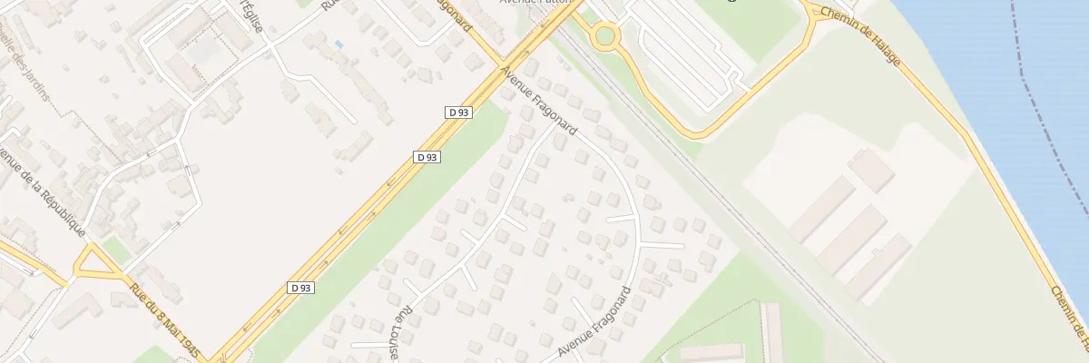 Plan du 5 Rue Louise de Keroual à Évry-Courcouronnes