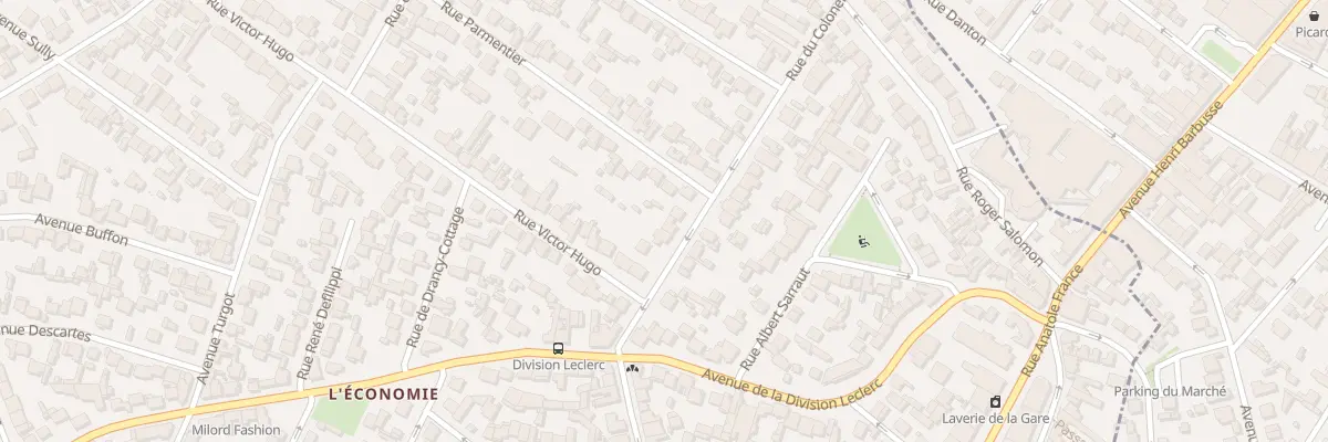 Plan du 17 Rue du Col Fabien à Drancy