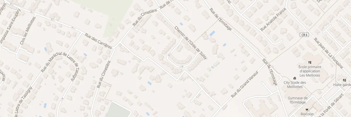 Plan du 40 Che de l’Orée de Soisy à Soisy-sur-Seine