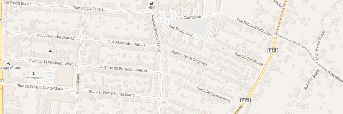 Plan du 4 Rue Ferrer et Siegfried à Villeneuve-Saint-Georges