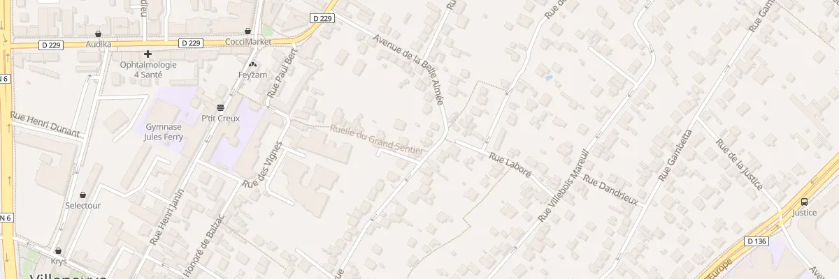 Plan du 49 Rue de Bellevue à Villeneuve-Saint-Georges