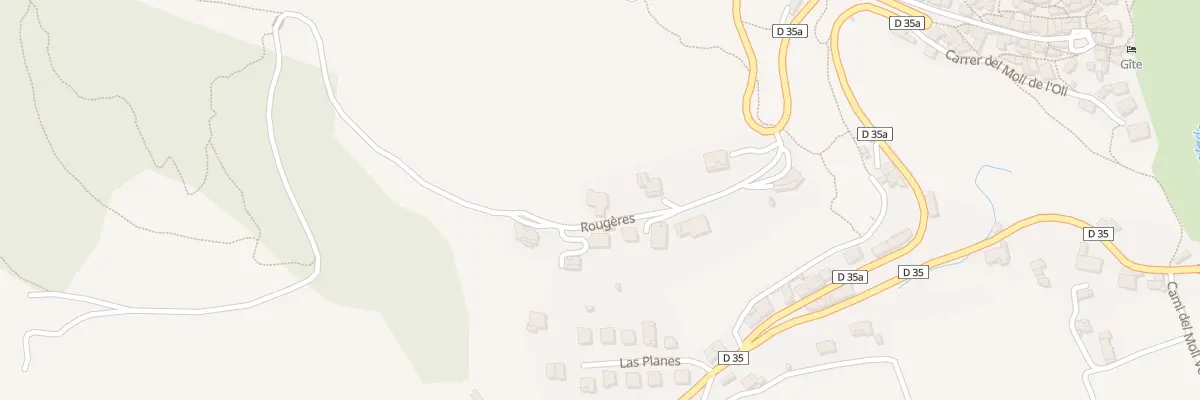 Plan du 9 Chemin de Rougeres à Eus