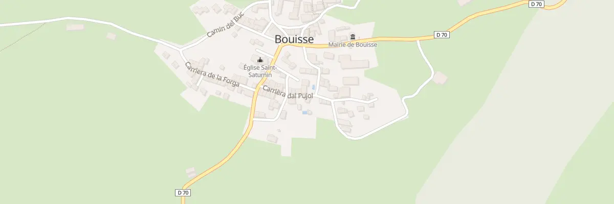 Plan du 2 Cae Del Pujol à Bouisse