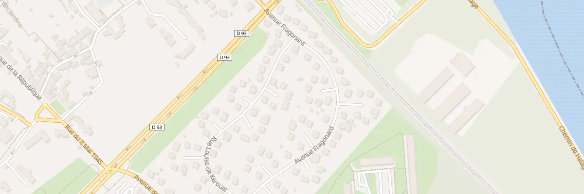Plan du 11 Rue Louise de Keroual à Évry-Courcouronnes