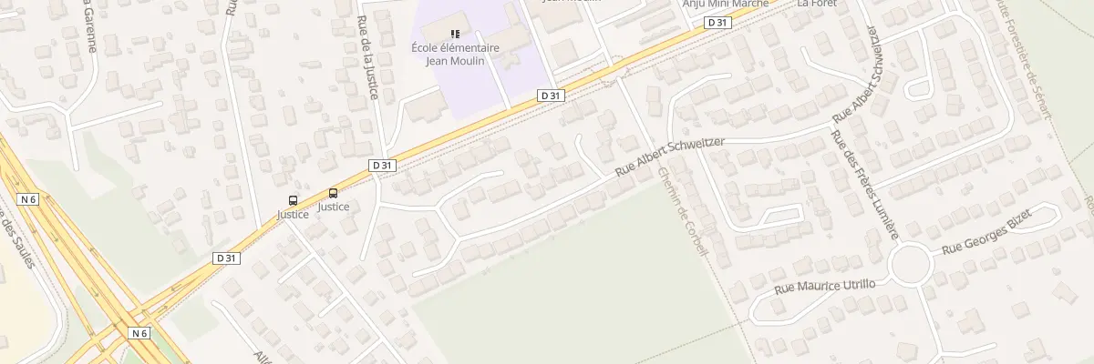 Plan du 9 Rue Albert Schweitzer à Montgeron
