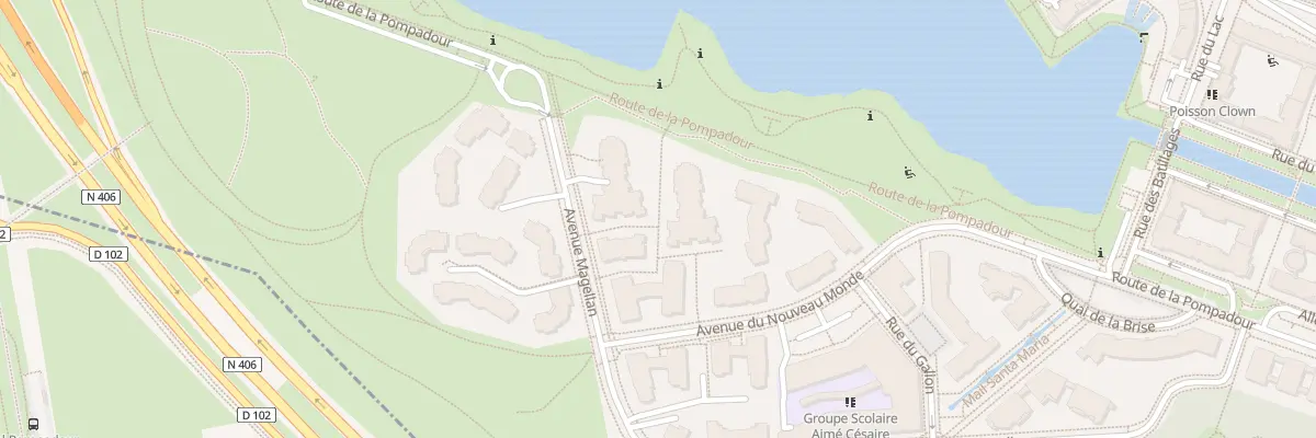 Plan du 84 Av Magellan à Créteil