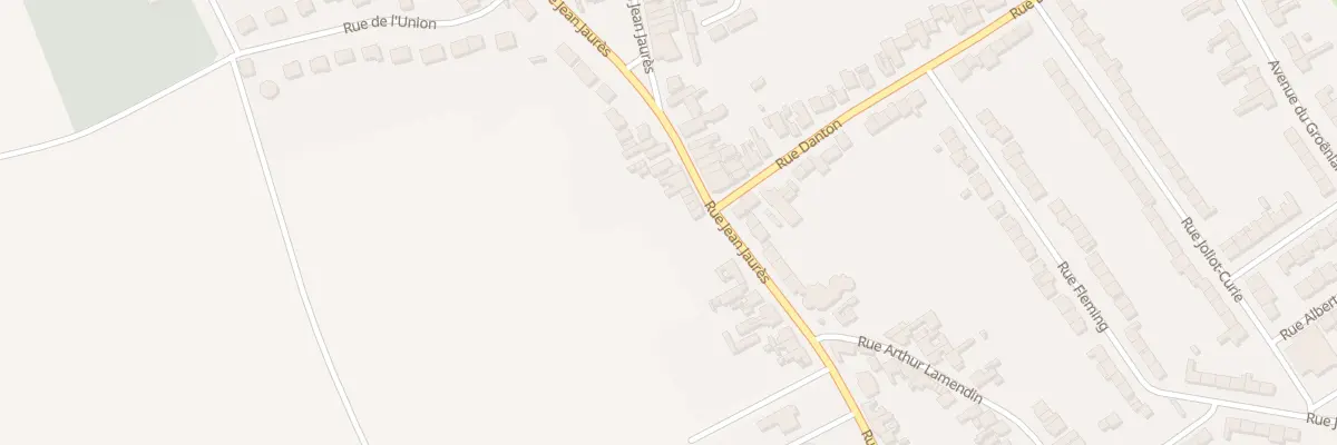 Plan du 66 Rue Jean Jaures (Molinghem) à Isbergues