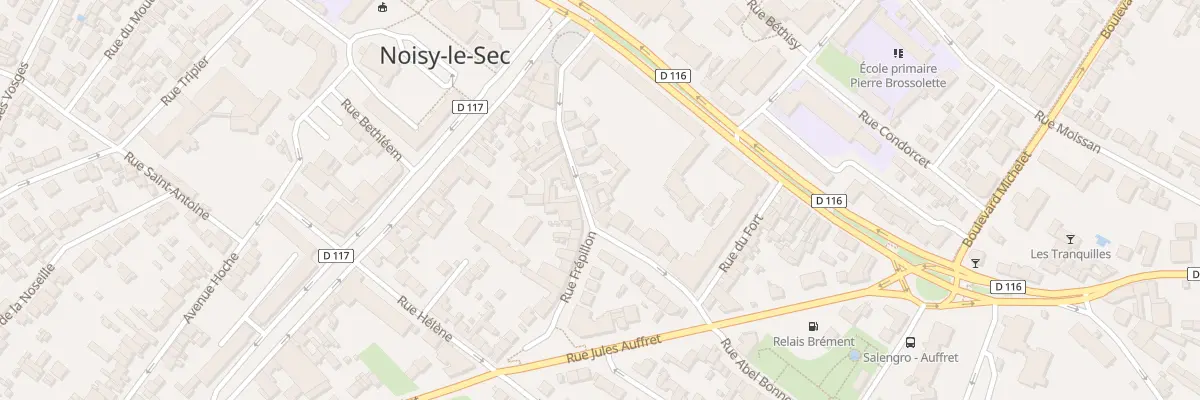 Plan du 17B Rue Frépillon à Noisy-le-Sec