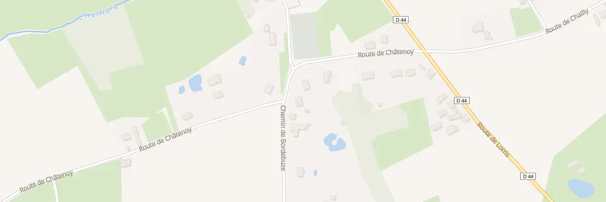 Plan du 5T Rte de Châtenoy à Beauchamps-sur-Huillard