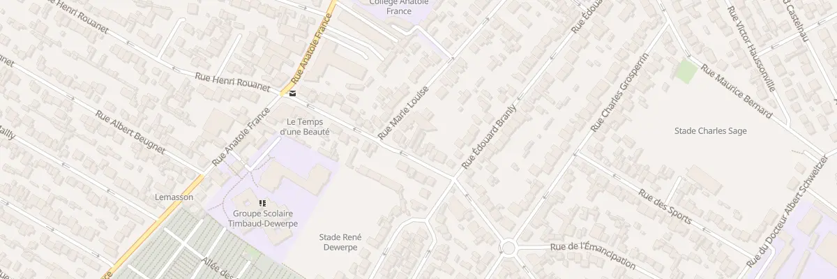 Plan du 31 Rue Ambroise Croizat à Drancy
