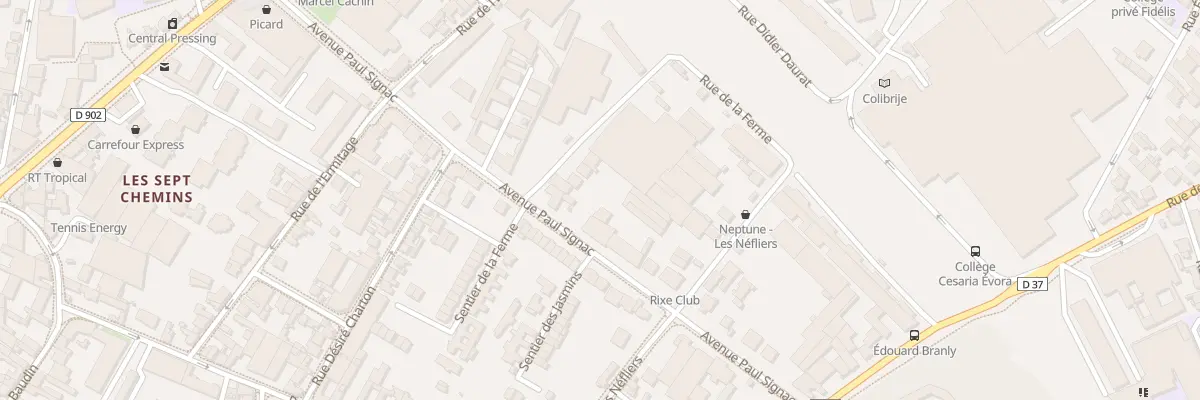 Plan du 42 Vc Str de la Ferme à Montreuil
