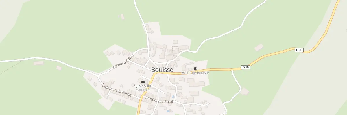 Plan du 3 Cami Del Verger à Bouisse
