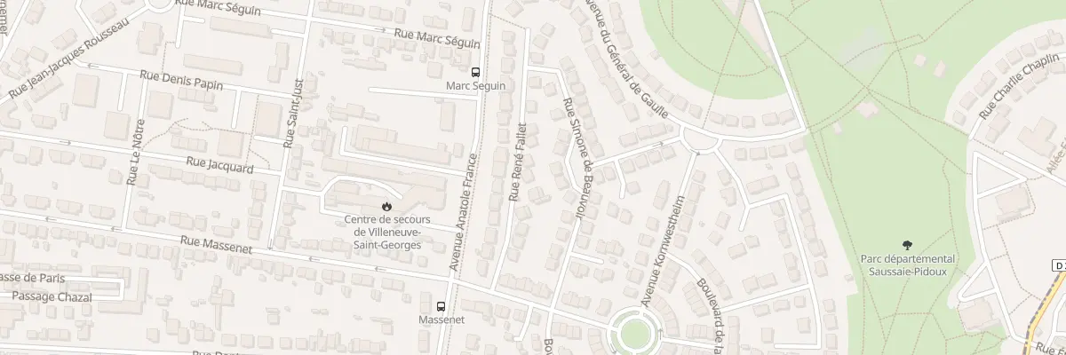 Plan du 14 Rue Rene Fallet à Villeneuve-Saint-Georges