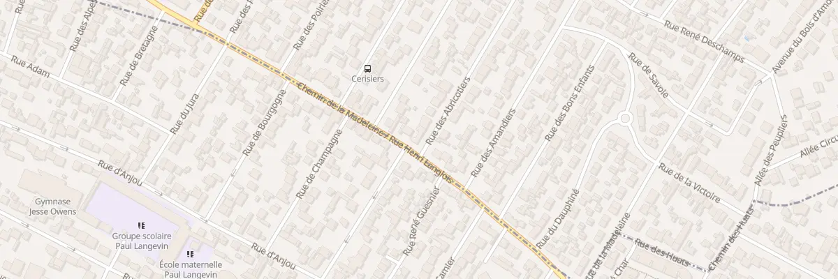 Plan du 109 Rue Henri Langlois à Drancy
