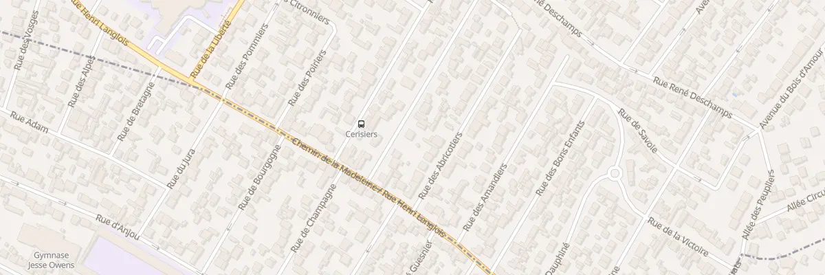 Plan du 31 Rue Des Pruniers à Drancy