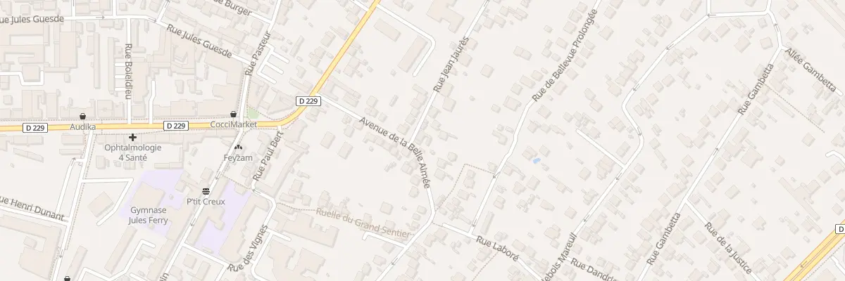 Plan du 2 Rue Jean Jaurés à Villeneuve-Saint-Georges
