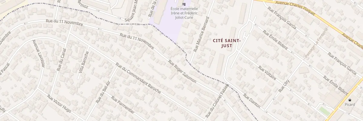 Plan du 74 Rue Roger Salomon à Drancy