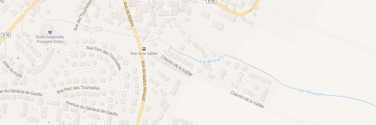 Plan du 11 Che de la Vallée à Fontenay-en-Parisis